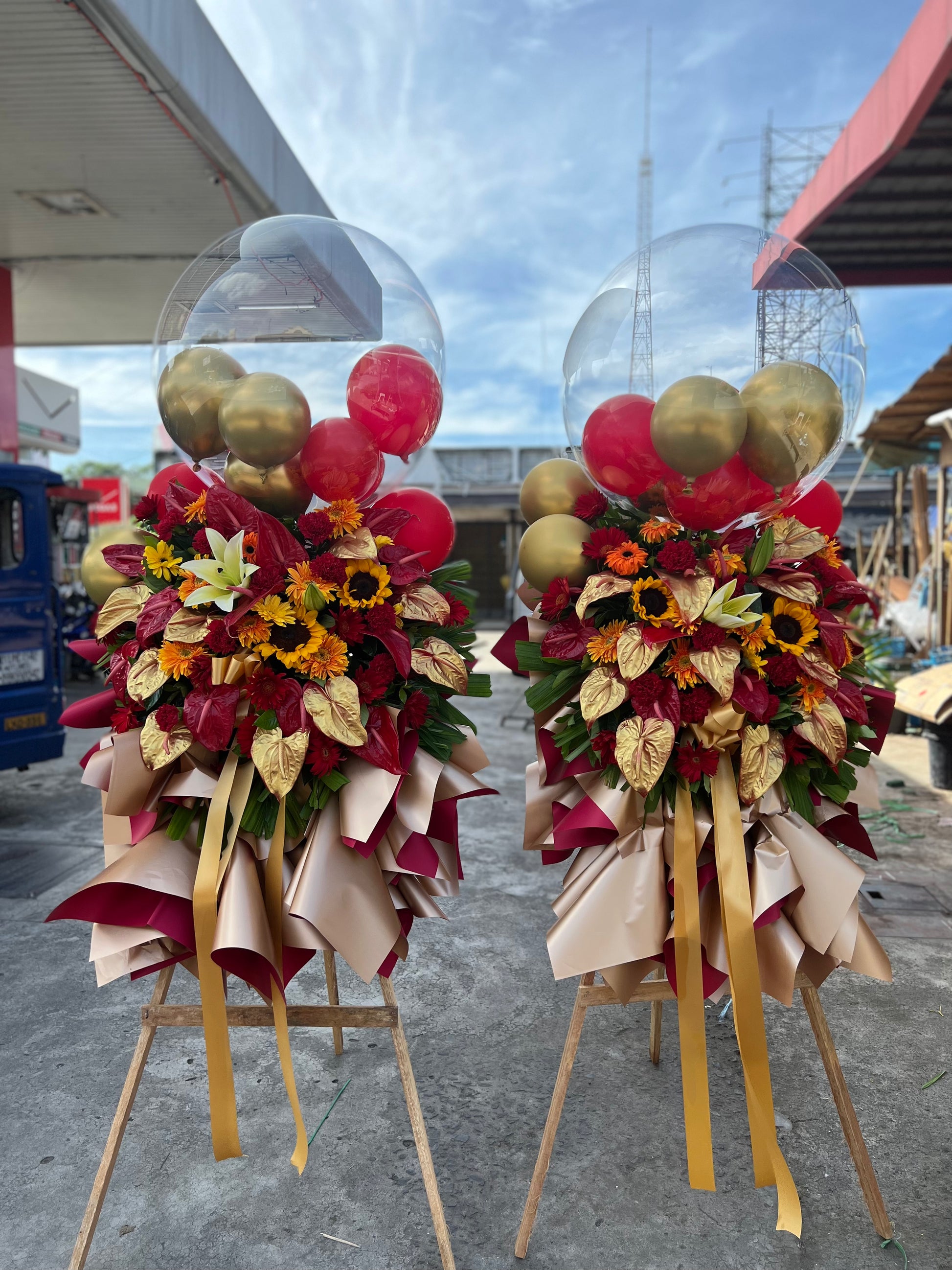 Majestic Prosperity | Inauguration & Grand Opening Flowers - Ivys Wildflower