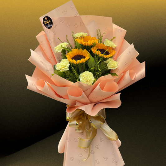 Golden Glow Sunflower Bouquet