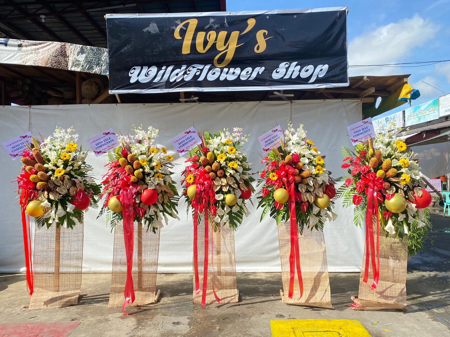 Legacy in Bloom | Inauguration & Grand Opening Flowers - Ivys Wildflower